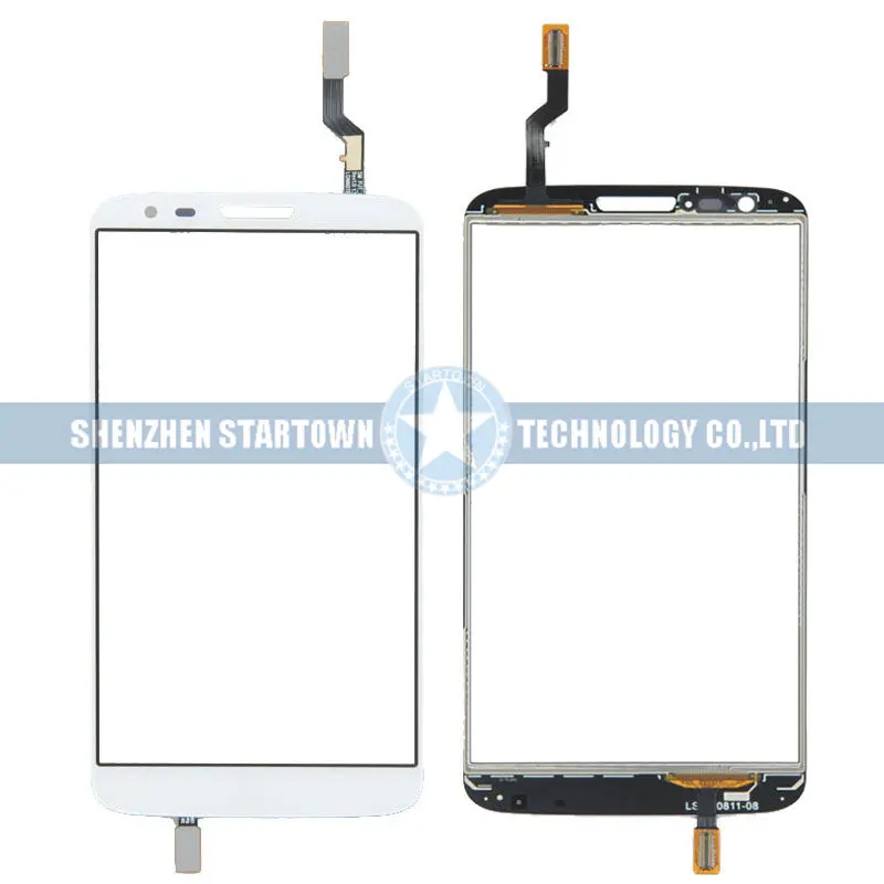 Новый Белый сенсорный экран стекло дигитайзер панель Замена для Lg G2 D800 D801 D803 F320