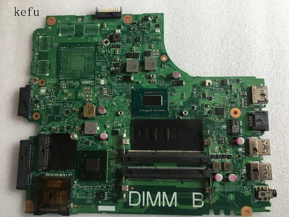 Материнская плата KEFU для ноутбука dell inspiron 14 3421 5421 DDR3 PGA989 0606R4 с