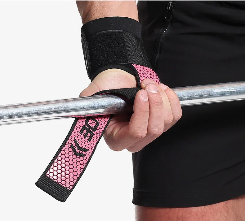 1 пара анти-скольжения фитнес-запястье гвардии обертывания Crossfit Спорт браслет веса рук лямки тренажерный зал для гантели штанга фиксатор запястья бинты кистевые
