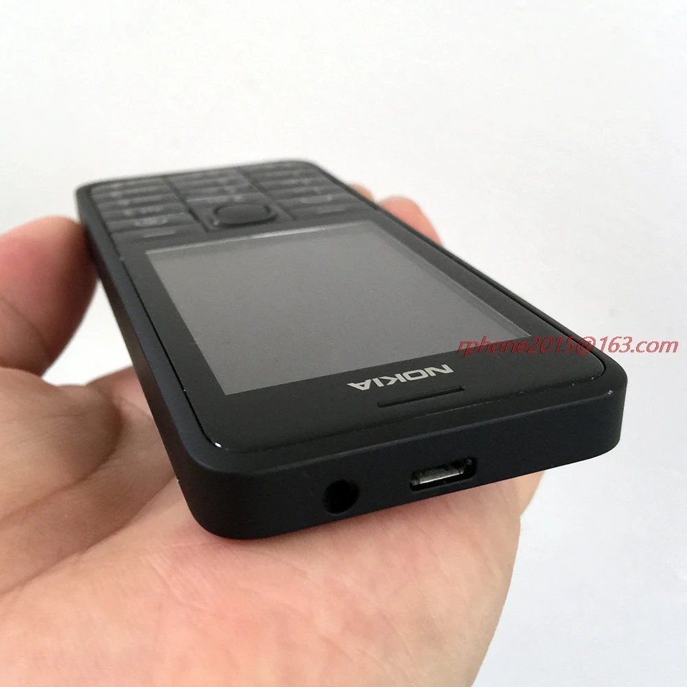 Отремонтированный мобильный телефон NOKIA 301 WCDMA 3MP 2,4 'один две sim-карты разблокированный мобильный телефон