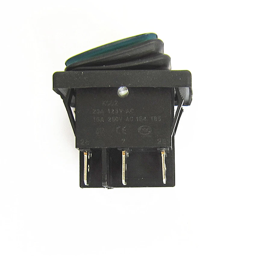 KCD4-202N-3 перфорированный 6 pin ВКЛ-ВЫКЛ Лодка кулисный переключатель KCD2 Серии