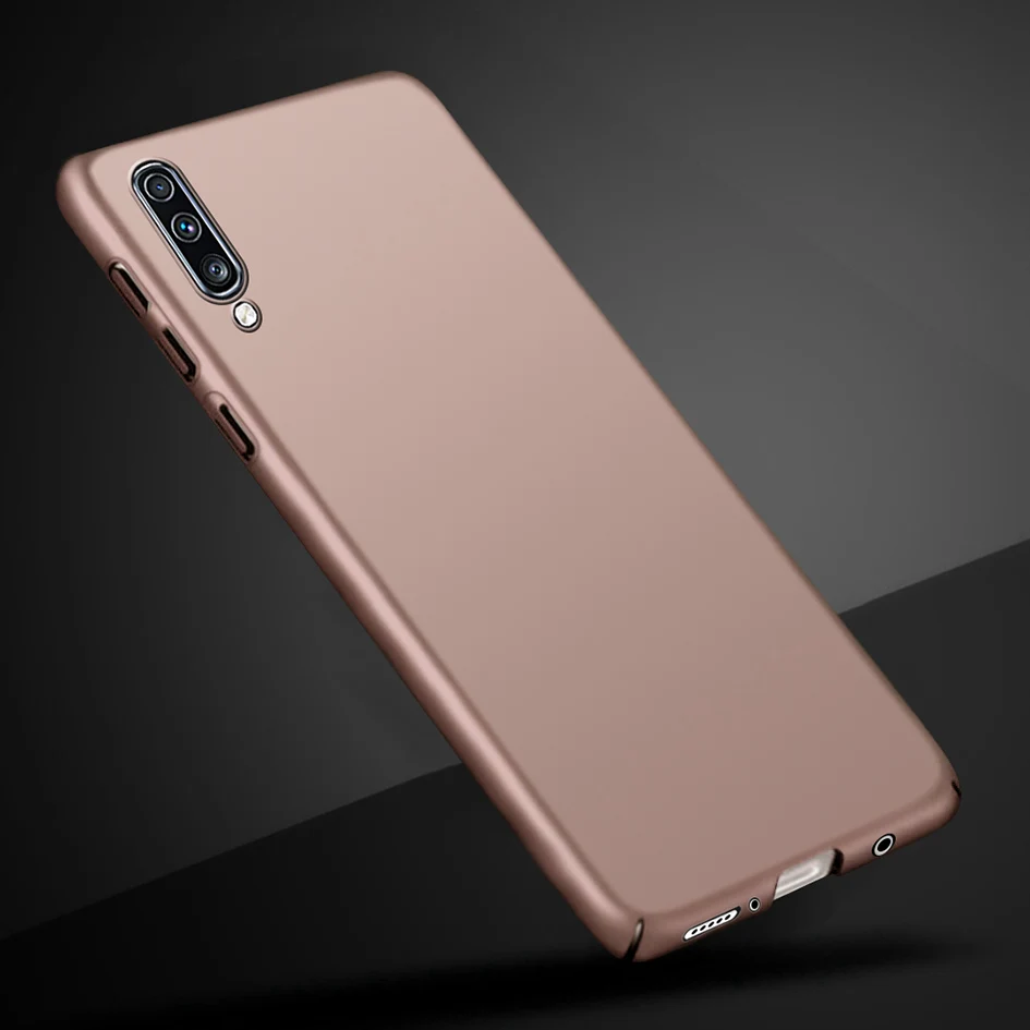 Rose Gold Чехол для samsung Galaxy A70 A 70 A705 A705F SM-A705F чехол матовый жесткий пластиковый чехол s для samsung A70 A705 матовый чехол для телефона - Цвет: Rose Gold