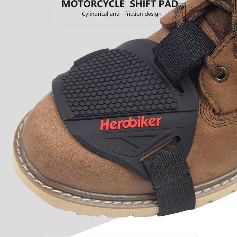 HEROBIKER, профессиональные мотоциклетные ботинки, покрытие, защита от потертостей, защитное снаряжение, сменные колодки, защита, мотоциклетная обувь, чехол
