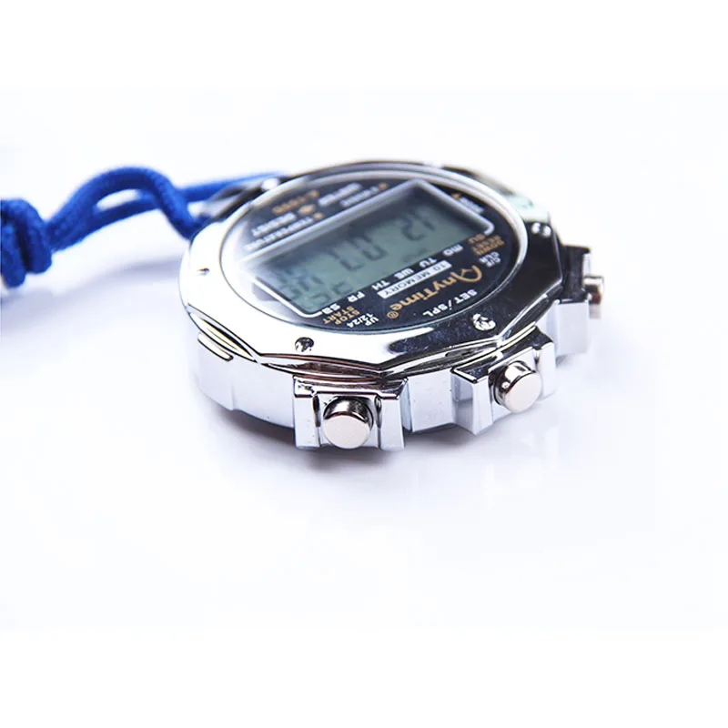Цифровые ручные спортивные секундомеры профессиональный металлический таймер с