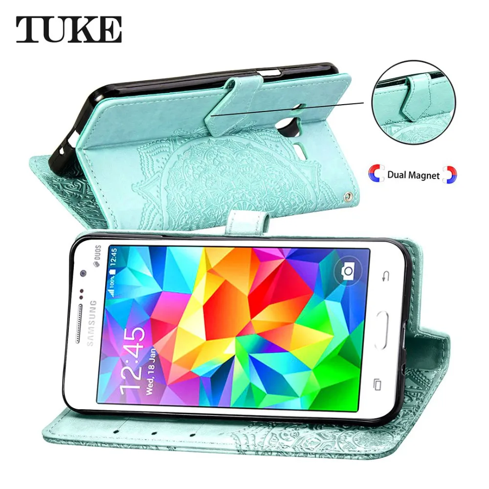 Чехол для телефона Samsung Galaxy Grand Prime VE G530 SM-G530H G531H SM-G531H G531F SM-G531H/DS Duos кожаный чехол с 3D