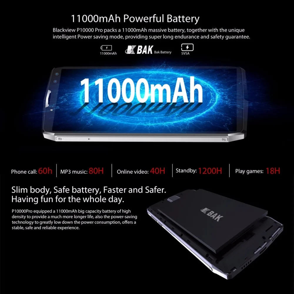Оригинальный смартфон Blackview P10000 Pro 5 99 &quotincell FHD экран 4 Гб ОЗУ 64 ПЗУ MTK6763