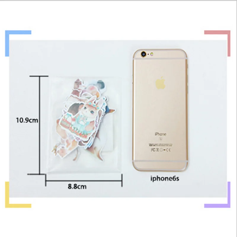 20 шт./лот креативные наклейки Мини бумажные украшения сделай сам записная книжка