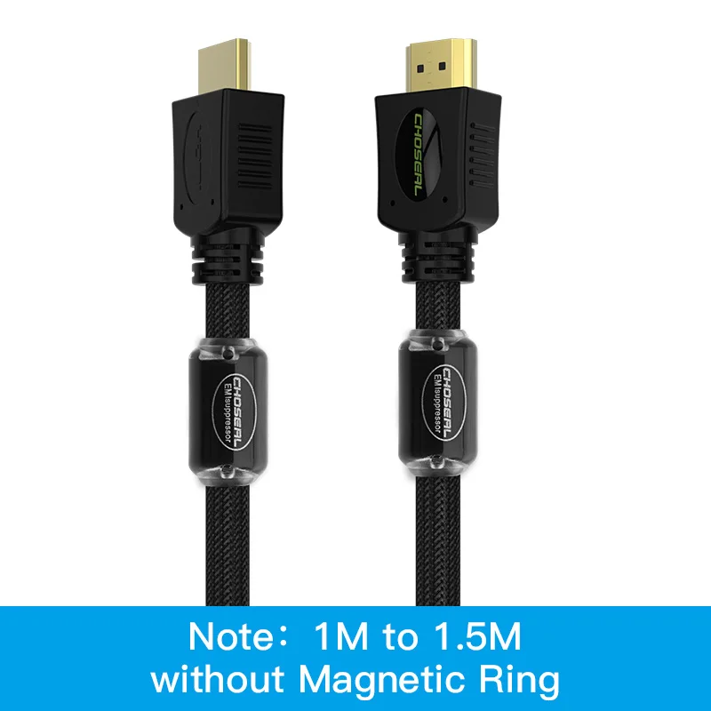 HDMI кабель CHOSEAL 2 0 4K * 2K 3D для Xiaomi проектор PS4/PS3 ТВ приставка Blu Ray плеер шнур|Кабели