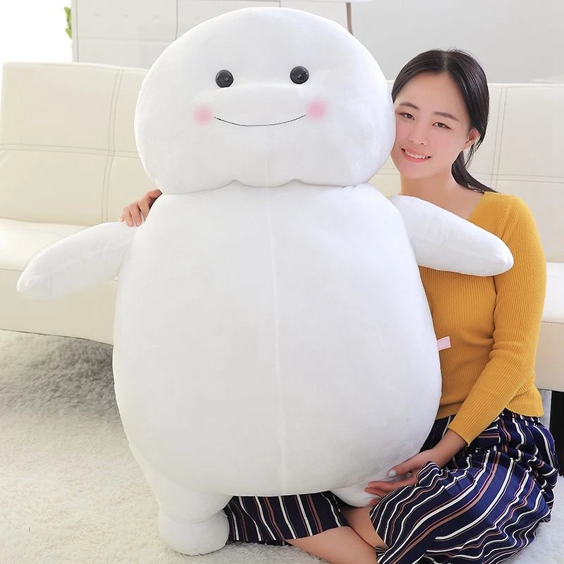 

Dorimytrader Pop Big Soft Smiling Fat Bear Plush Toy Cuddly Stuffed Fashion Anime Dolls Pillow 100cm 39inch 3 Colors DY61968