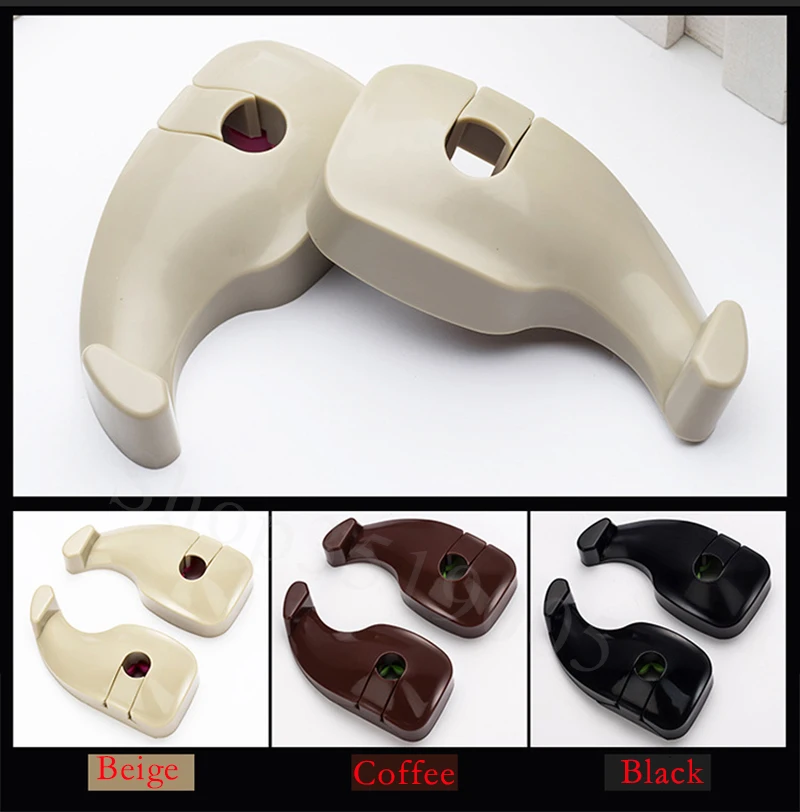 2 шт. автомобильные крючки спинки сиденья сумки Держатель Аксессуары для HONDA ACCORD