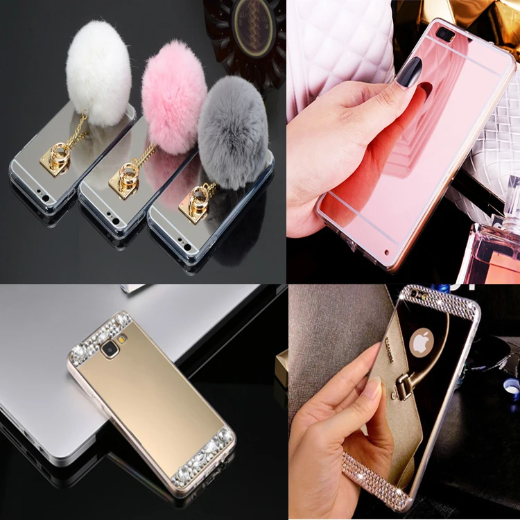 2016 новинка зеркальный чехол для Huawei Ascend P8 P9 Lite роскошные чехлы телефонов из