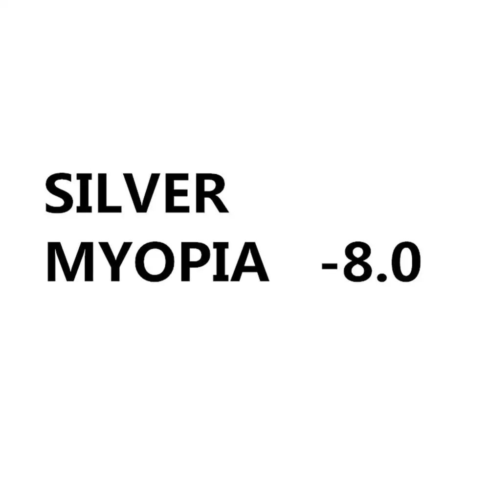 Водонепроницаемые очки для плавания, очки, профессиональная Гальваническая близорукость, бренд для взрослых мужчин и женщин, анти-туман, УФ-защита, очки для плавания ming - Цвет: Silver myopia 800
