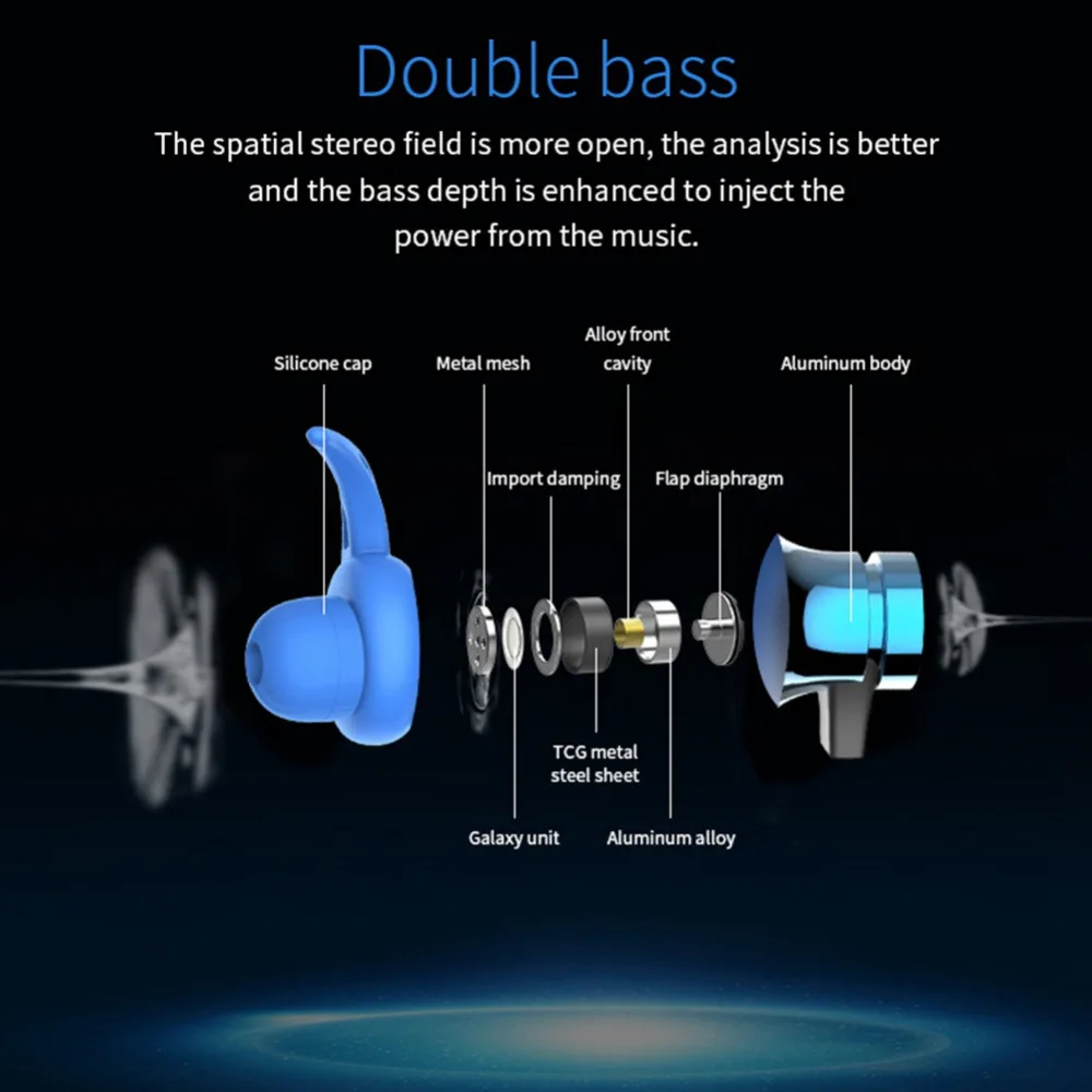 Беспроводные Bluetooth наушники Поддержка г 32 TF/SD карта Магнитная водостойкая