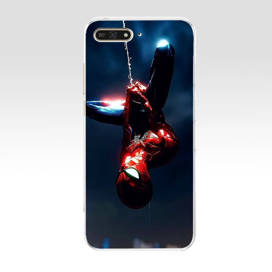 11 88SD Marvel Comics Человек-паук Мягкий силиконовый чехол из ТПУ для huawei Honor 7c 7x 7a pro 7x P20 Nova 2i 3i - Цвет: 11
