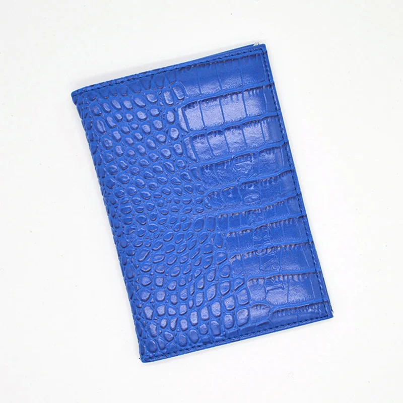 Новинка держатели для паспорта унисекс из крокодиловой кожи Повседневный милый