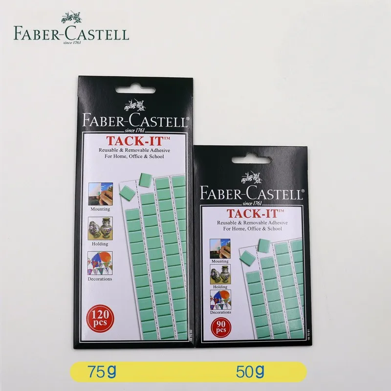 Faber castell 50 г 75 г Blu Tack многоразовый съемный клей для домашнего офиса Tack It