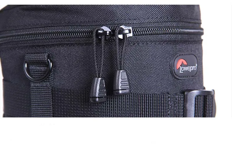 Чехол для объектива Lowepro, водонепроницаемый чехол для фото, для стандартного зум-объектива, черный, быстрая