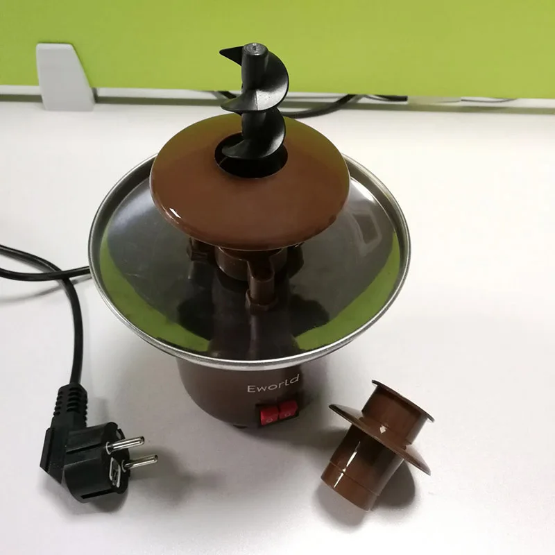 Мини фонтан для шоколада 3 слоя|mini desserts|chocolate meltingchocolate fountain |