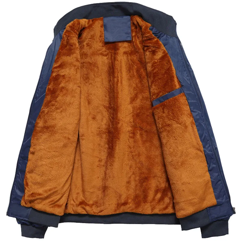 Куртка MFERLIER мужская с длинным рукавом пальто большие размеры 5XL 6XL 7XL 8XL 9XL 2 цвета