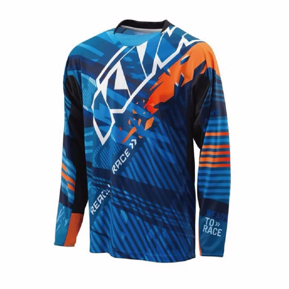 Men RockStar Motocross MX jersey Mountain Bike DH Clothes Bicycle Cycling MTB BMX Jersey Motorcycle Cross Country shirts | Спорт и