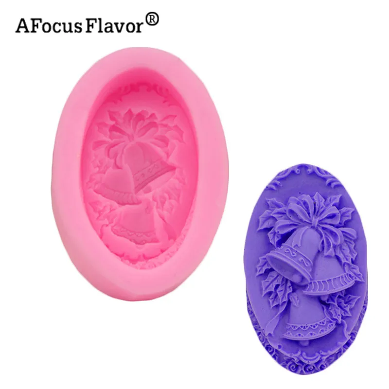 1 Pc Christmas Gifts Silicone Molds Cake Decorating Tools Chocolate Mold Candy Cookies With Diy Baking Saccharides Cupcake | Дом и сад