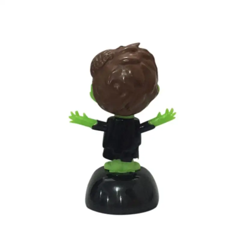 Украшения для автомобиля на солнечной батарее танцующий Хэллоуин качающийся