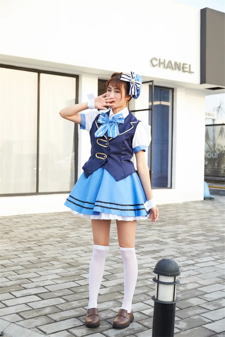 Gochuumon wa usagi desu ka кафuu Chino официантка платье заказ кролик кавайное кролика +