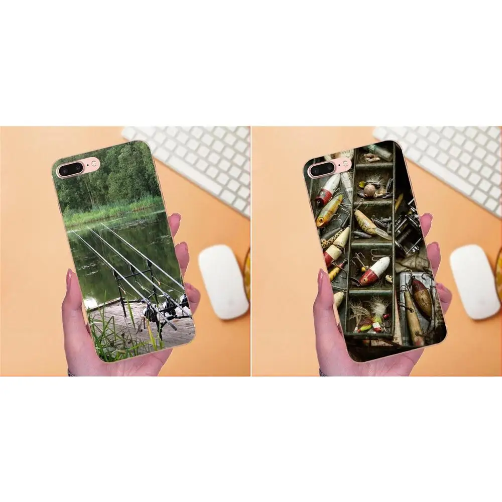 Хит продаж модные рыболовные снасти Южно голубые рыбные для Huawei Mate 7 8 9 10 20 P8 P9 P10 P20