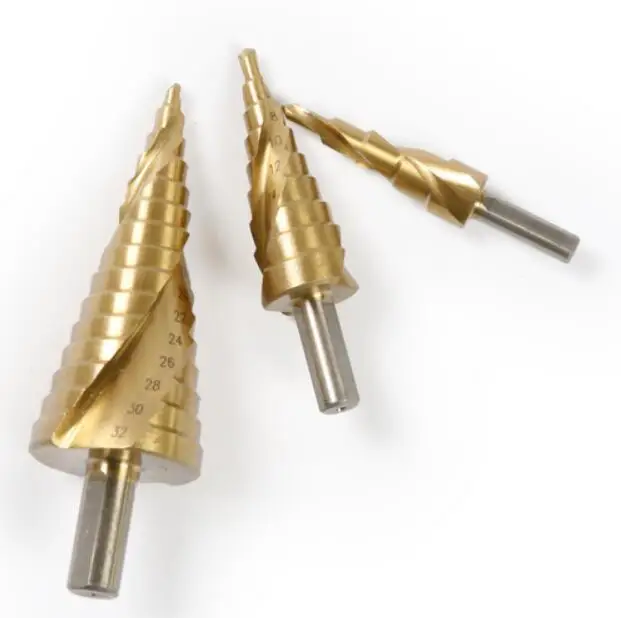 Xtremecraft большой ступенчатый конус из быстрорежущей стали спиральное ступенчатое