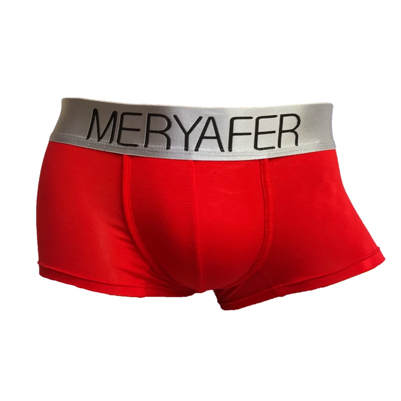 4 шт. мужские трусы боксеры с серебристыми краями|mens underwear boxers|underwear boxercueca boxer |