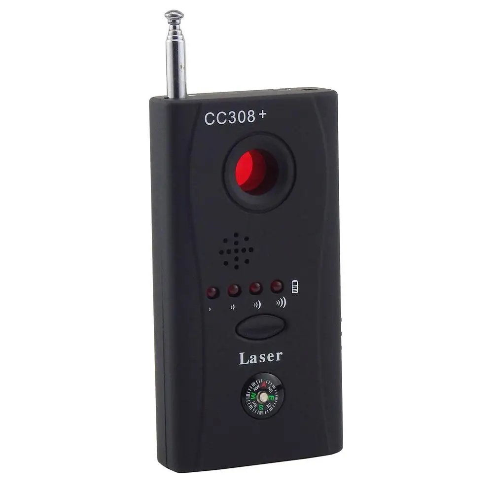 full range anti spy bug detector cc308 mini wireless camera hidden signal gsm device finder privacy protect security free global shipping