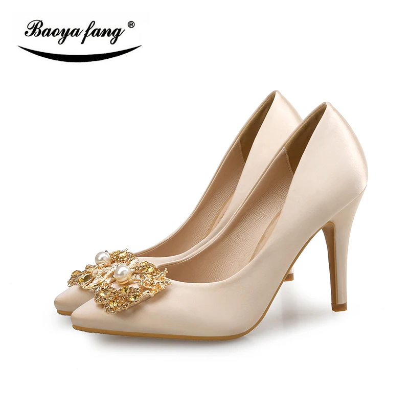 Новое поступление пикантные женские вечерние классические туфли свадебные для