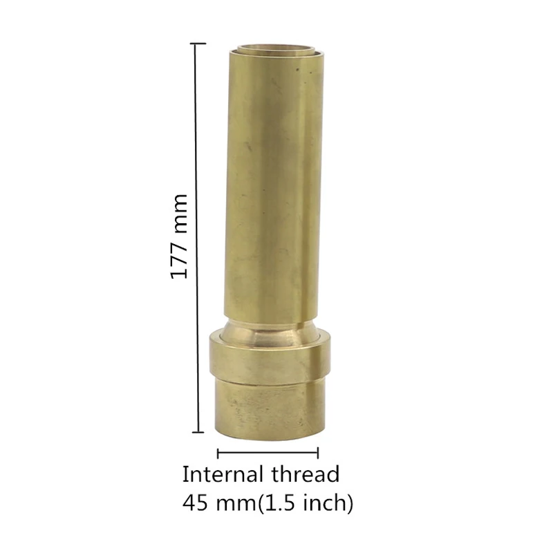 1.5 inch 3/" 1" 1," латунная воздушно-Смешанная форсунки для струйных фонтанов распылительная головка для садового пруда сопло для ландшафтного дизайна - Цвет: 1.5 inch