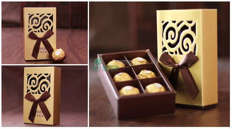 14*8*3.8cm New Arrival 10 Pcs Cookie Cake Macaron Chocolate Kraft Paper Box Christmas Birthday Party Gifts Packaging Boxes LOGO |