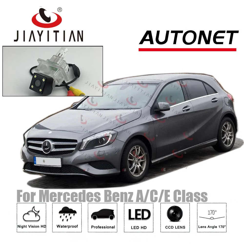 JiaYiTian камера заднего вида для Mercedes Benz A Class W176/C W204/E W212 W207 C207 CCD/резервная
