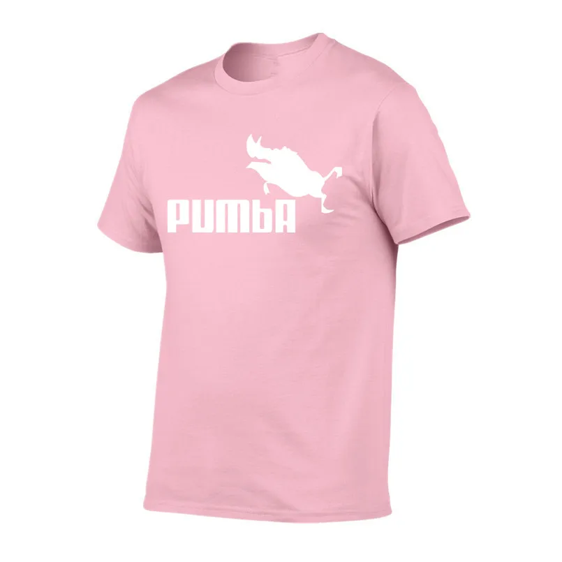 Размер 2XL футболка Pumba Pig Мужская Свободный стиль скейтборд бренд хип-хоп модная
