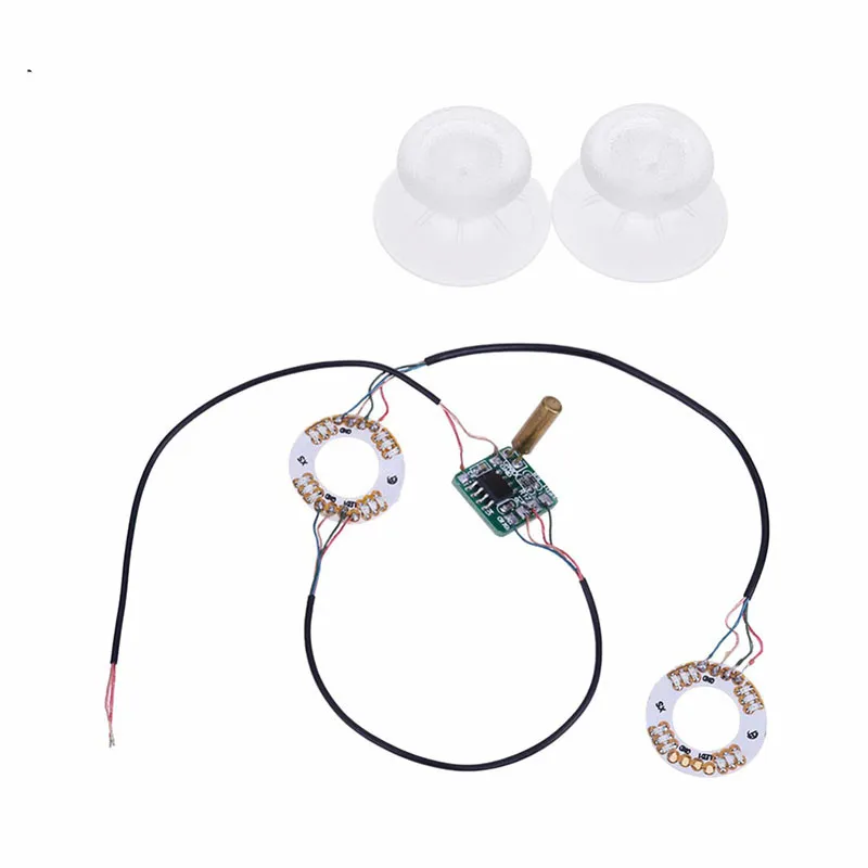 5 шт./лот новый прозрачный аналоговый Thumbsticks светодиодный светильник для Sony PS4 XBOX