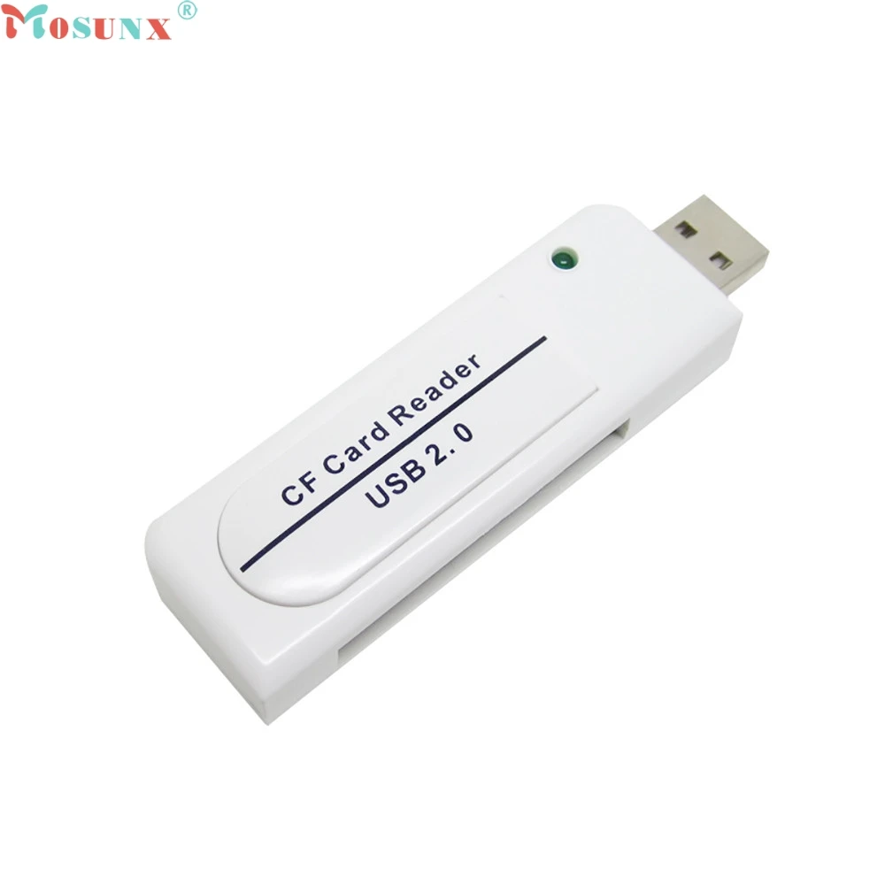 Mosunx Simplestone качество высокоскоростной USB2.0 CF кард-ридер компактный флэш-кард-ридер 0217