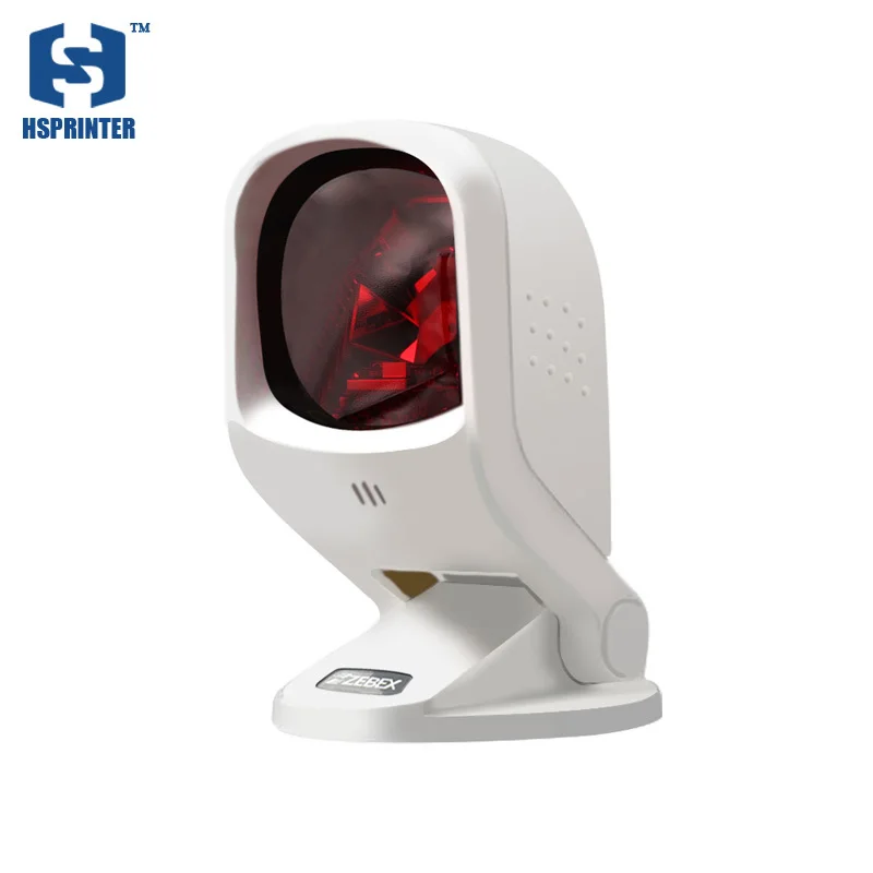 Zebex всенаправленный 1D качество штрих кода dual laser 20 линия сканирования платформы