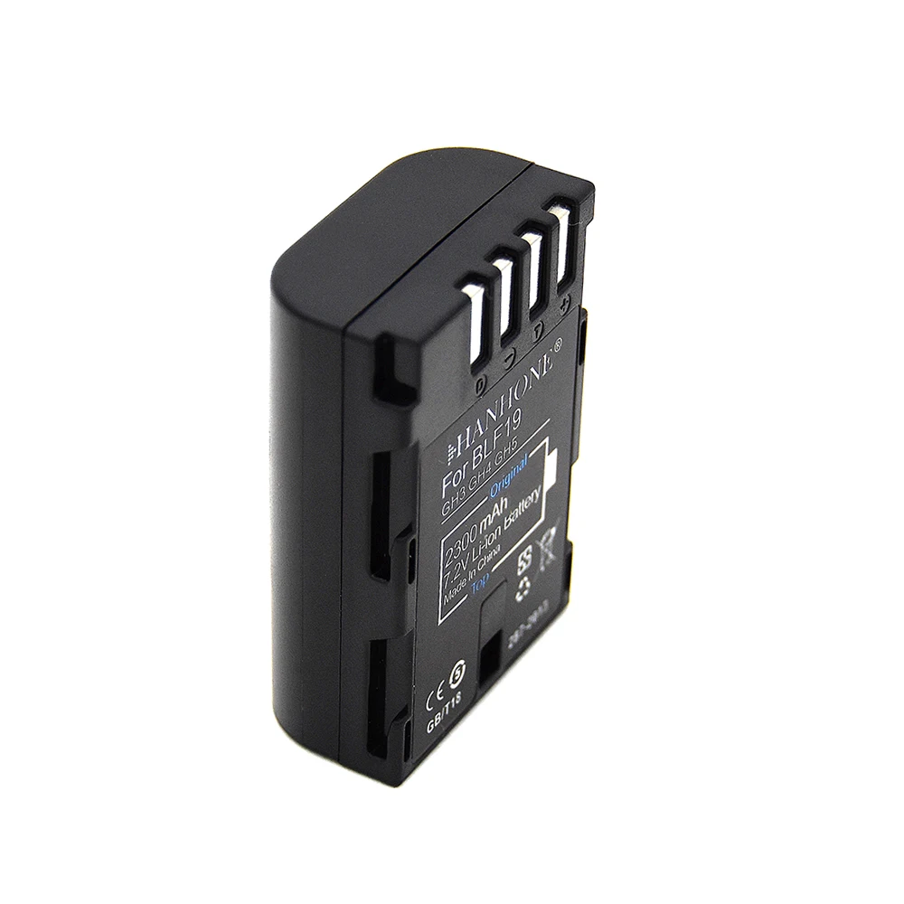 2300 мА/ч, DMW-BLF19 ДМВ BLF19 BLF19E DMW-BLF19e DMW-BLF19PP Батарея для цифрового фотоаппарата Panasonic Lumix DMC-GH3 DMC GH3 GH4 DMC-GH4 GH5 Батарея