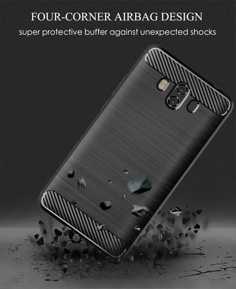 Для HUAWEI mate 10 ALP-L09 ALP-L29 WIERSS анти-телефон с распознаванием отпечатка пальца чехол