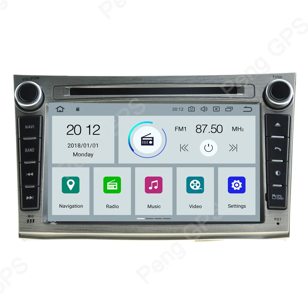 Автомагнитола для Subaru Legacy Outback 2009-2014 2 Din Восьмиядерный стерео Android 9 0 GPS навигация CD