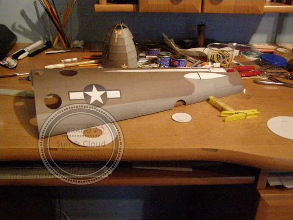 1:47 DIY 3D B29 sudraportress Bomber самолет Бумажная модель Сборка ручная работа игра-головоломка DIY детские игрушки Denki& Lin