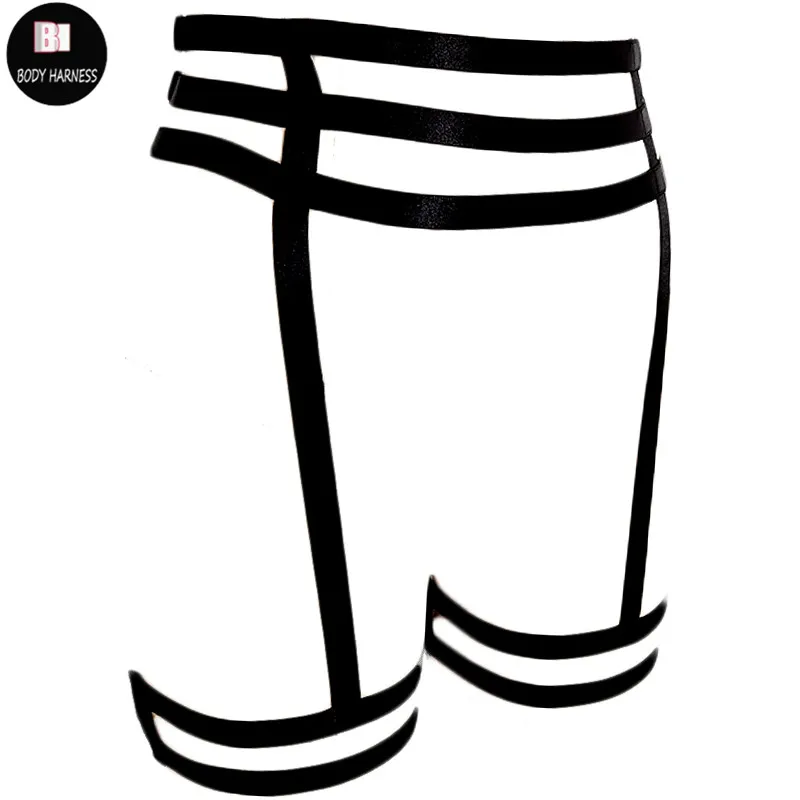 Goth ремень подвязка пояс сексуальное нижнее белье пастельный готический жгут ног