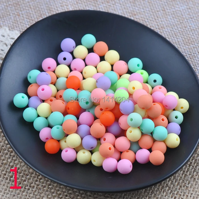 100 шт. 8 мм зеркальные акриловые бусины|beaded cabochon jewelry|bead kits jewelryjewelry making crimp beads |