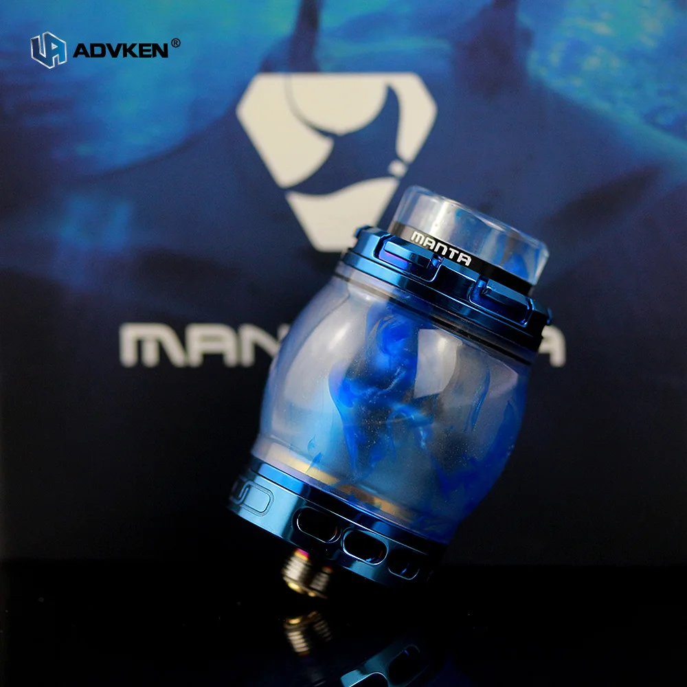 Распродажа Advken Manta RTA смоляная версия 4 5 мл бак распылитель Топ заправка 810