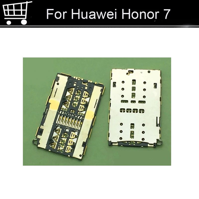 Оригинал новинка для Huawei Honor 7 гнездо sim-карты считыватель слот высокое качество