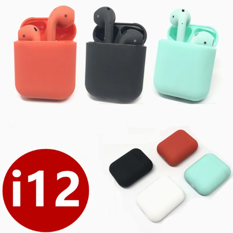 I12 TWS Touch control Mini 1:1 Air Беспроводные Bluetooth 5 0 наушники гарнитура pk i10 i11 tws для IOS
