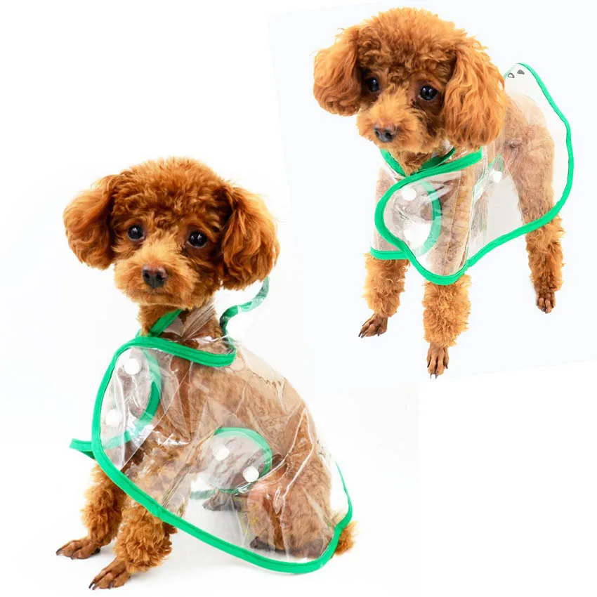 Новинка плащ-Зонтик для собак водонепроницаемая одежда толстовка с капюшоном