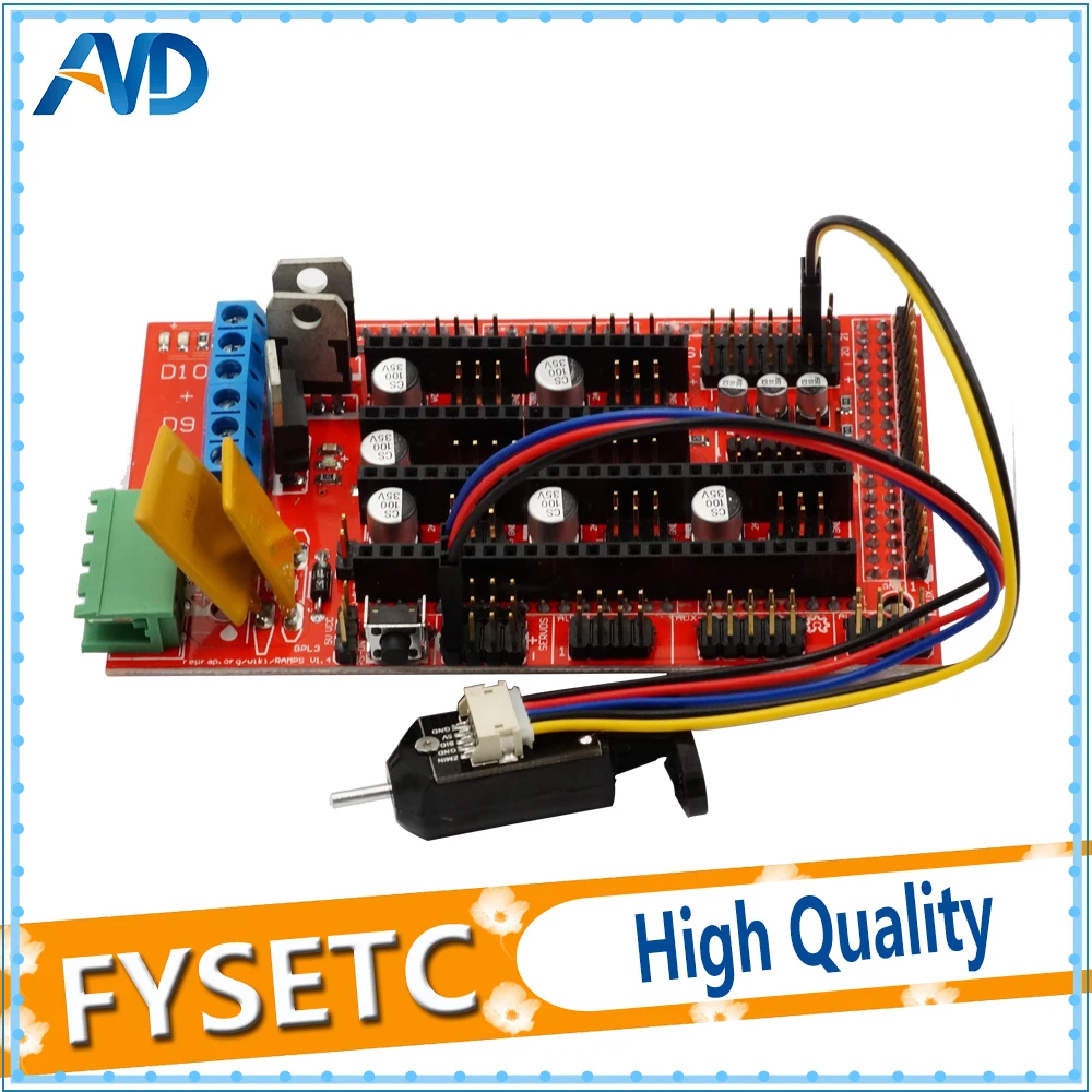 20Sets 3D Printer Z-probe Touch Leveling Sensor Touch Auto Bed Leveling Sensor TOUCH for 3D Printer Improve Printing Precision